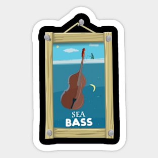 Sea Bass Sticker